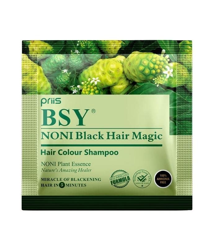Buy BSY Noni Black Hair Magic Dye 12ml Online  Lulu Hypermarket India